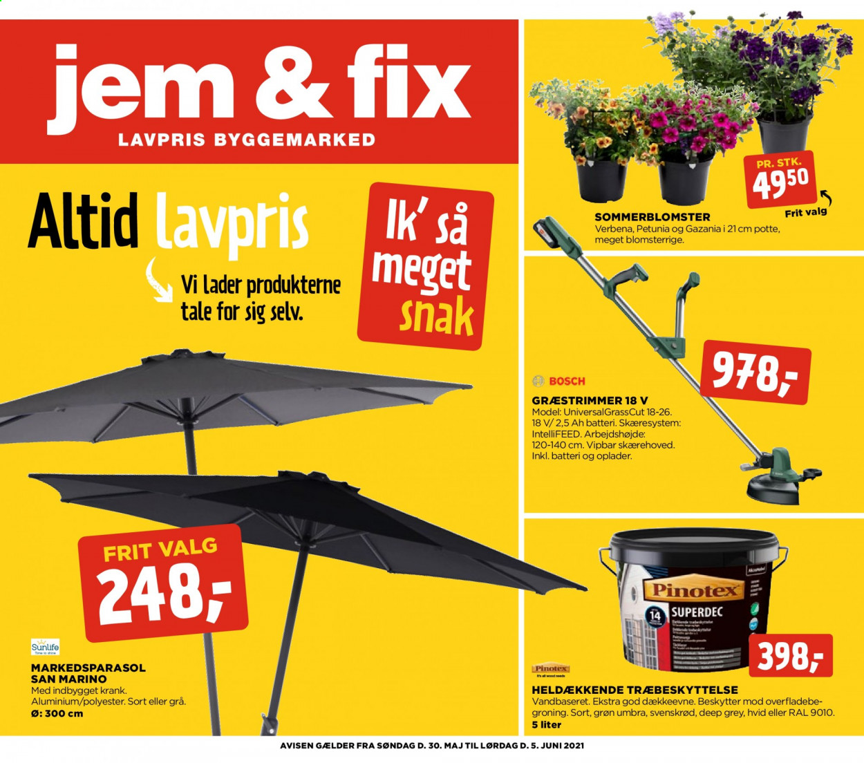 Jem & Fix tilbudsavis  - 30.05.2021 - 05.06.2021. Side 1.