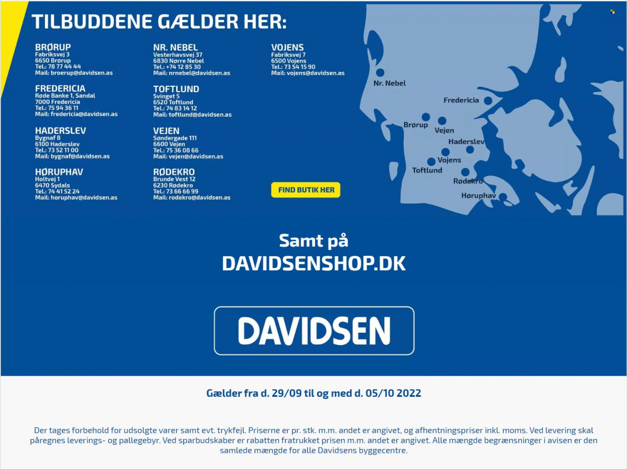 Davidsen tilbudsavis  - 29.09.2022 - 05.10.2022. Side 35.