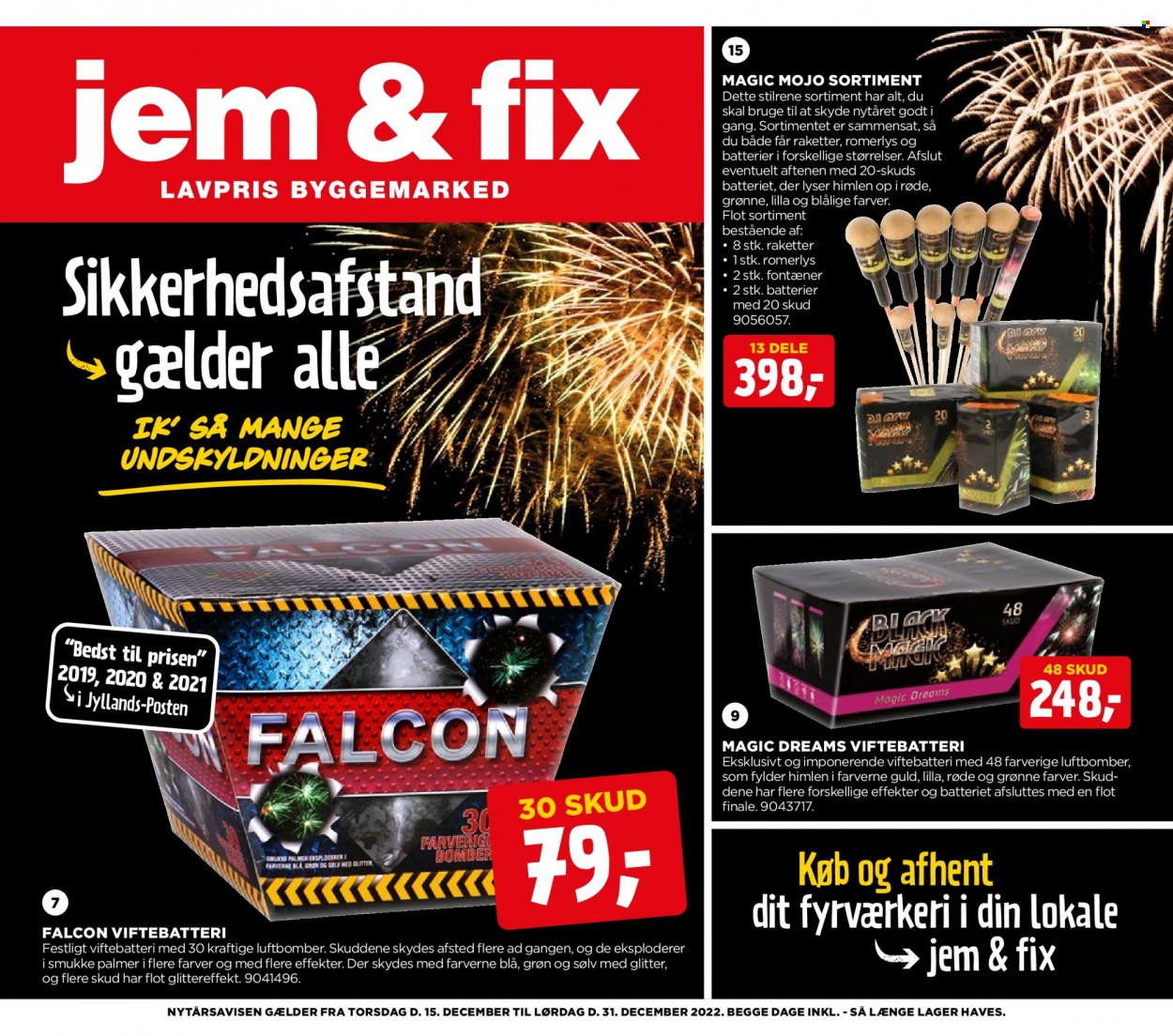 Jem & Fix tilbudsavis  - 15.12.2022 - 31.12.2022. Side 1.