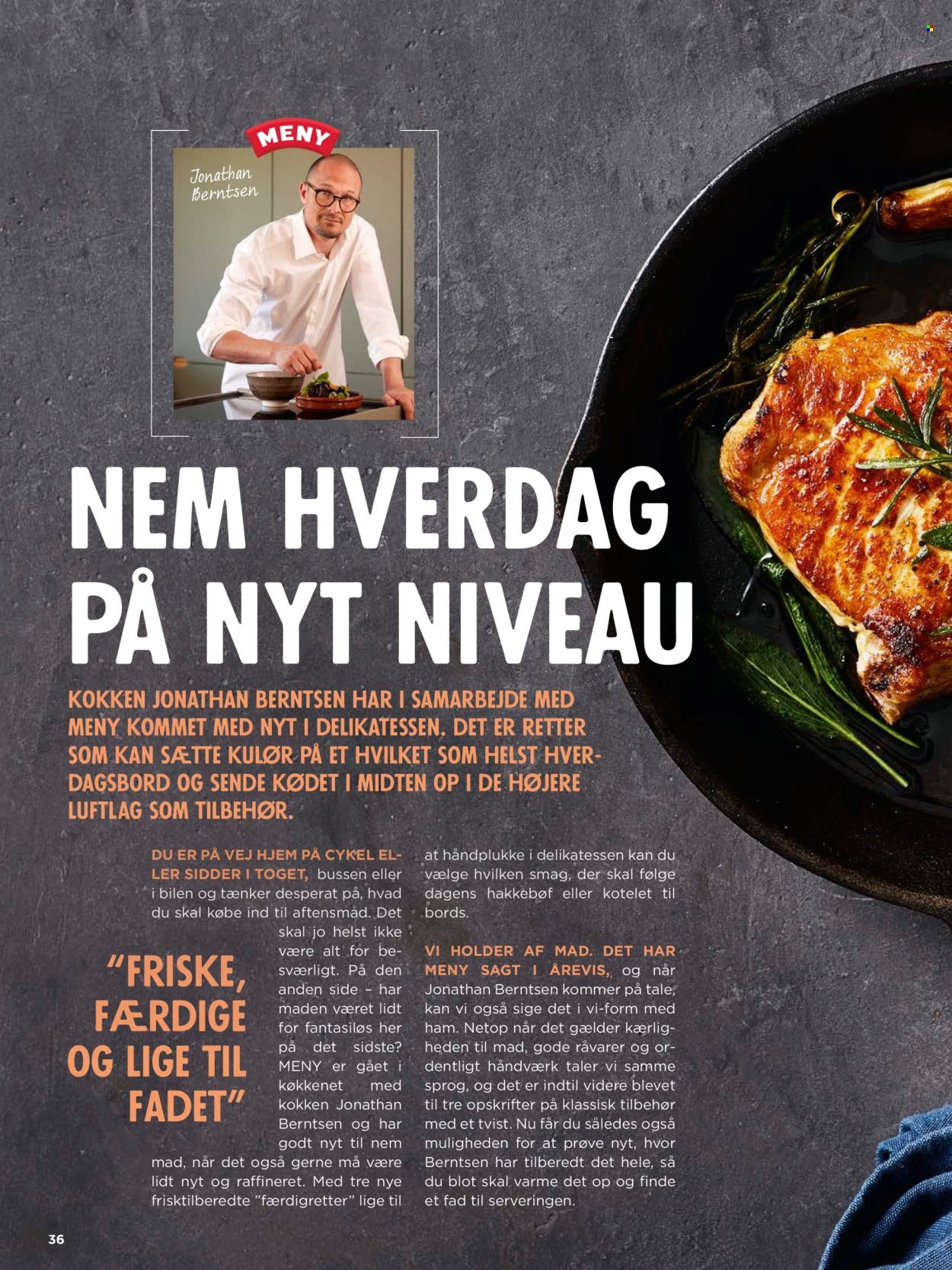 MENY tilbudsavis . Side 36.