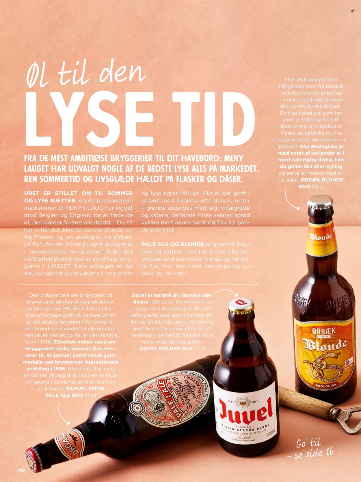 MENY tilbudsavis . Side 40.