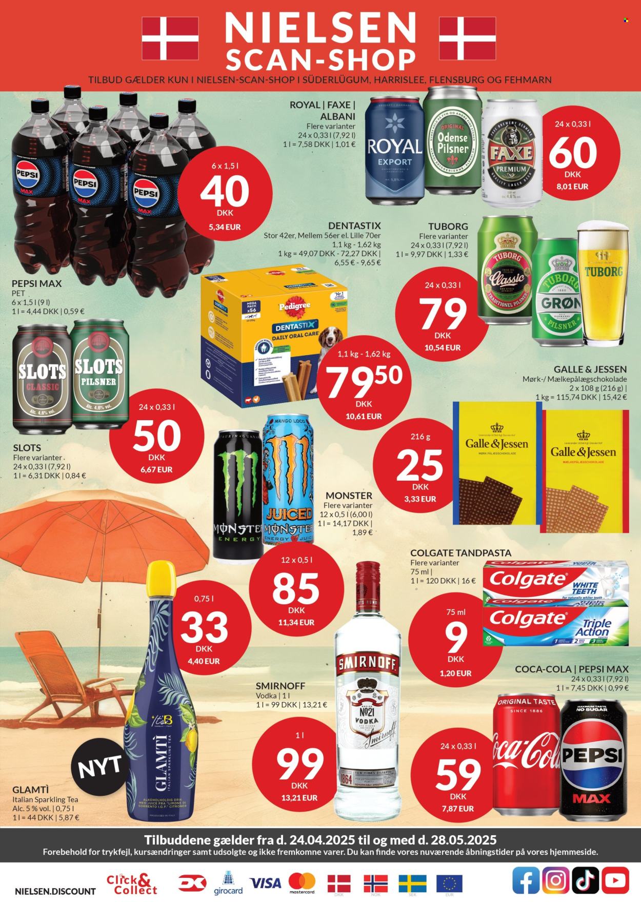 Nielsen Scan-Shop tilbudsavis  - 24.04.2025 - 28.05.2025. Side 1.