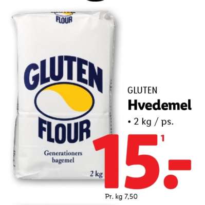 Gluten hvedemel