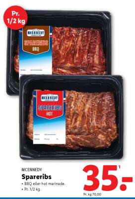 MCENNEDY Spareribs