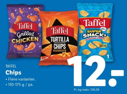 Taffel chips