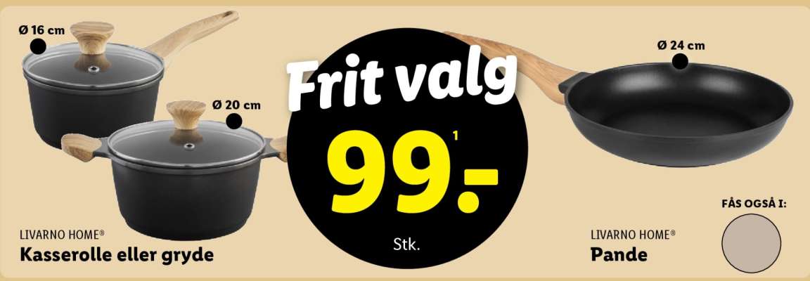 LIVARNO HOME Kasserolle eller gryde / Pande