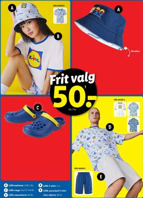 LIDL Clothing and Accessories