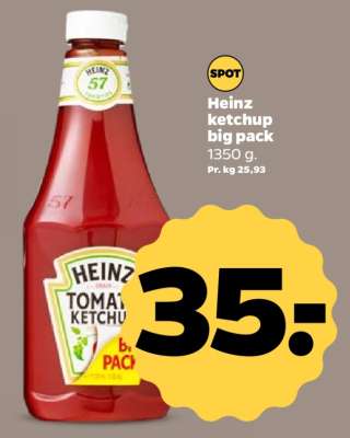 Heinz ketchup big pack