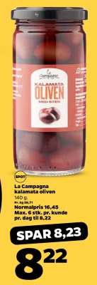 La Campagna kalamata oliven