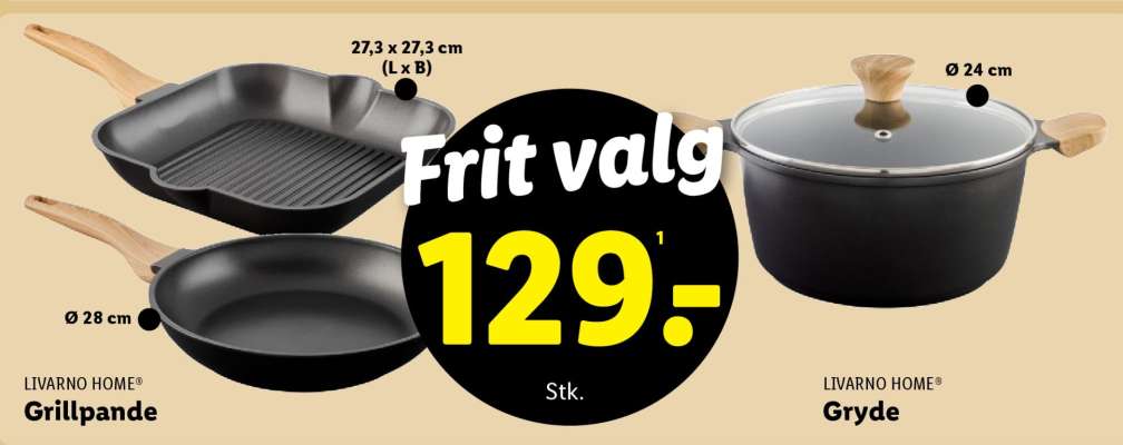 LIVARNO HOME Grillpande / Gryde