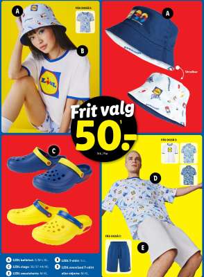 LIDL Clothing and Accessories