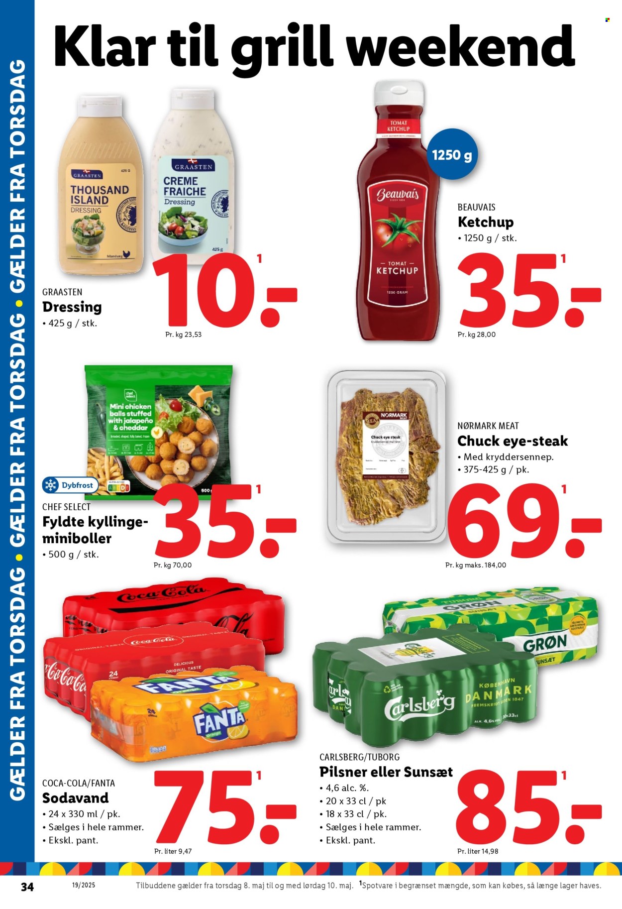 Lidl tilbudsavis  - 08.05.2025 - 10.05.2025. Side 14.