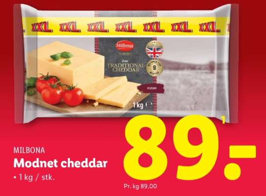 MILBONA Modnet cheddar