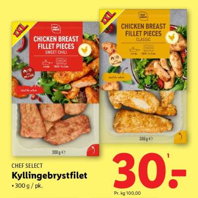 CHEF SELECT Kyllingebrystfilet