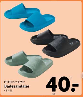 PEPPERTS®/CRIVIT® Badesandaler