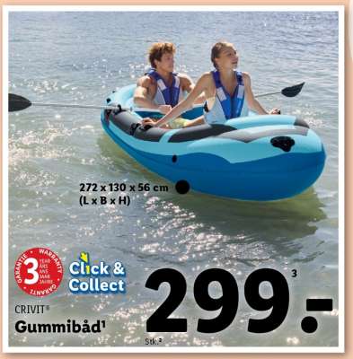 CRIVIT® Gummibåd