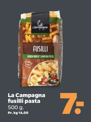 La Campagna fusilli pasta