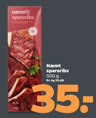 Næmt spareribs