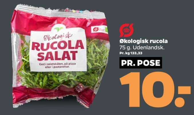 Økologisk rucola