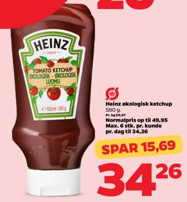 Heinz ekologisk ketchup