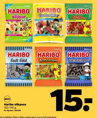 Haribo slikpose