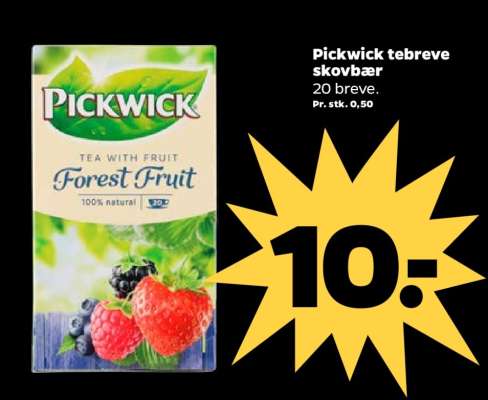 Pickwick tebreve skovbær