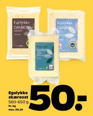 Egelykke skæreost