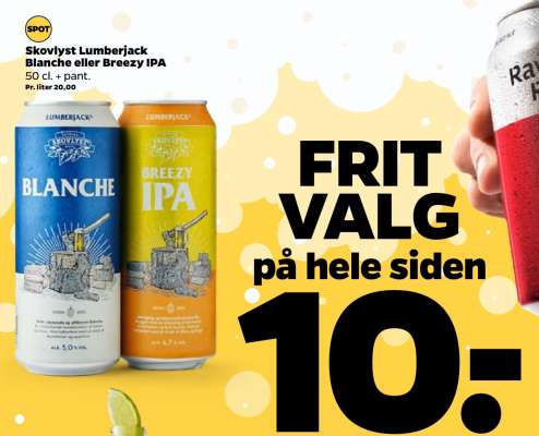 Skovlyst Lumberjack Blanche eller Breezy IPA