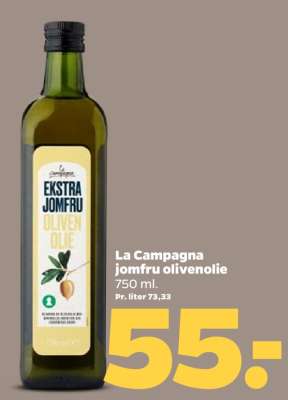La Campagna jomfru olivenolie