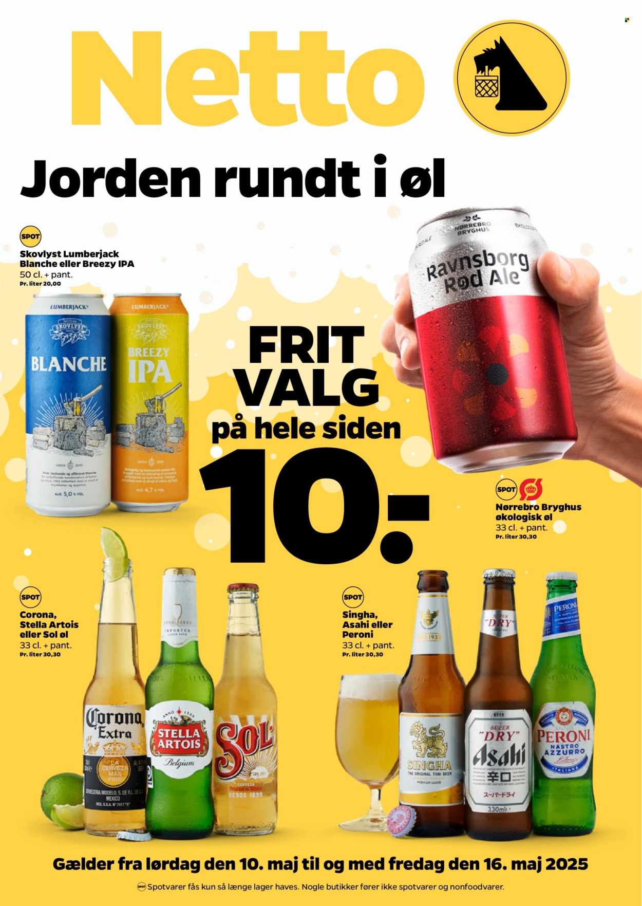 Netto tilbudsavis  - 10.05.2025 - 16.05.2025. Side 1.