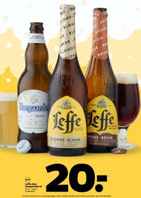 Leffe eller Hoegaarden