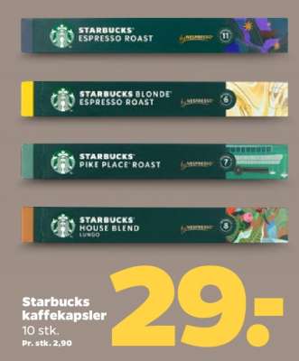Starbucks Kaffekapsler