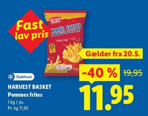 HARVEST BASKET Pommes frites
