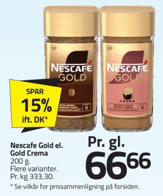 Nescafé Gold el. Gold Crema