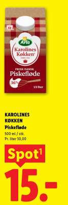 Karolines Køkken piskefløde*