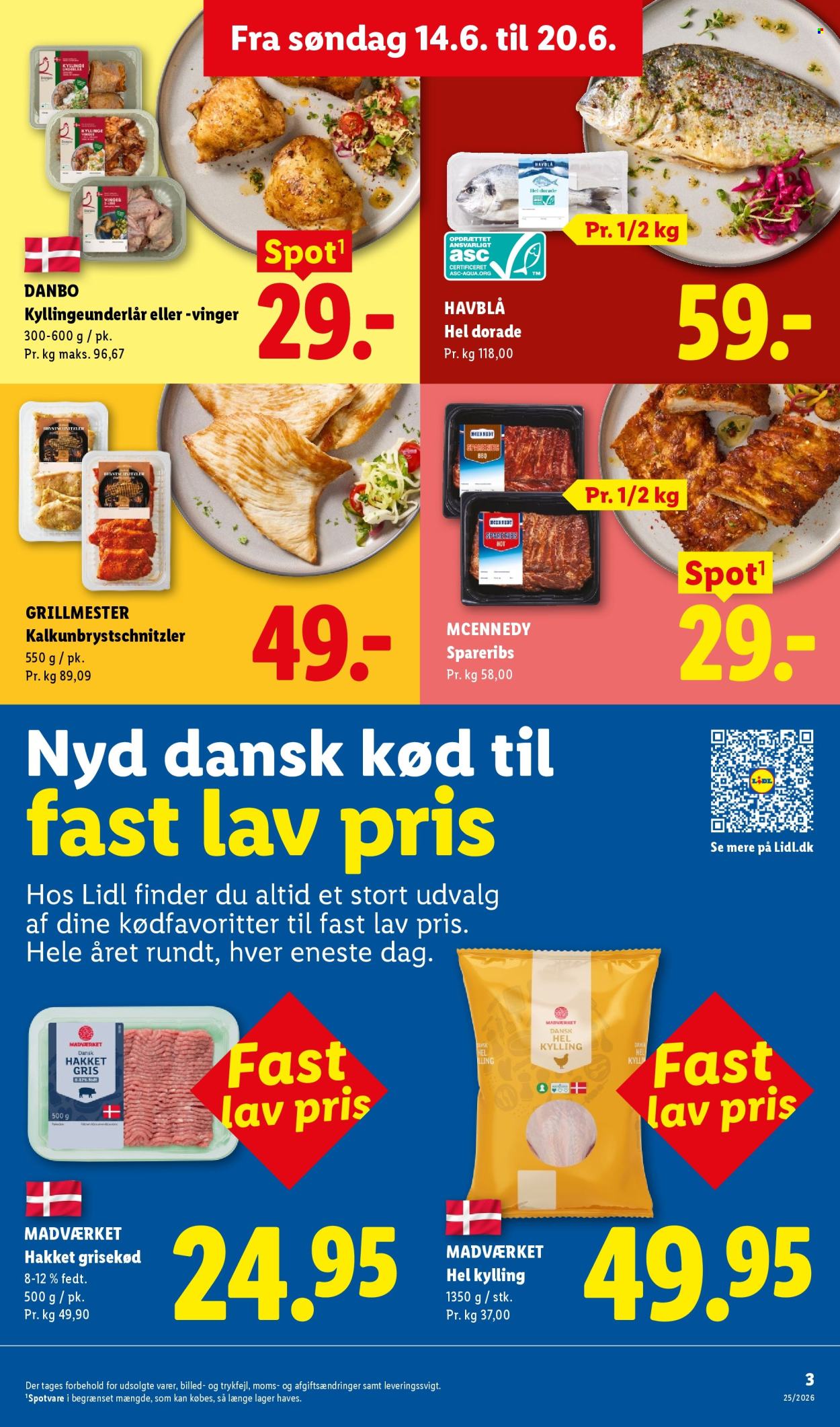 Lidl tilbudsavis  - 14.06.2026 - 20.06.2026. Side 3. Side 3