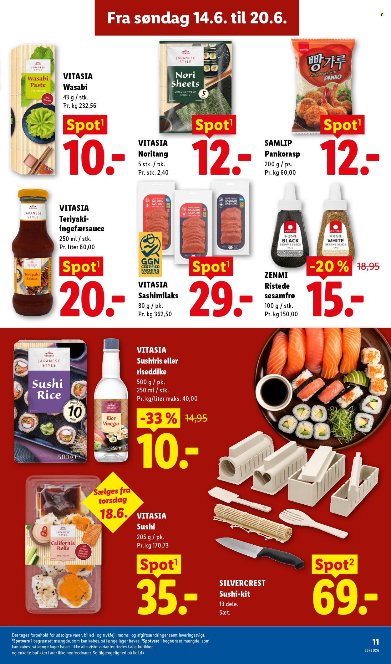 Lidl tilbudsavis  - 14.06.2026 - 20.06.2026. Side 11. Side 11