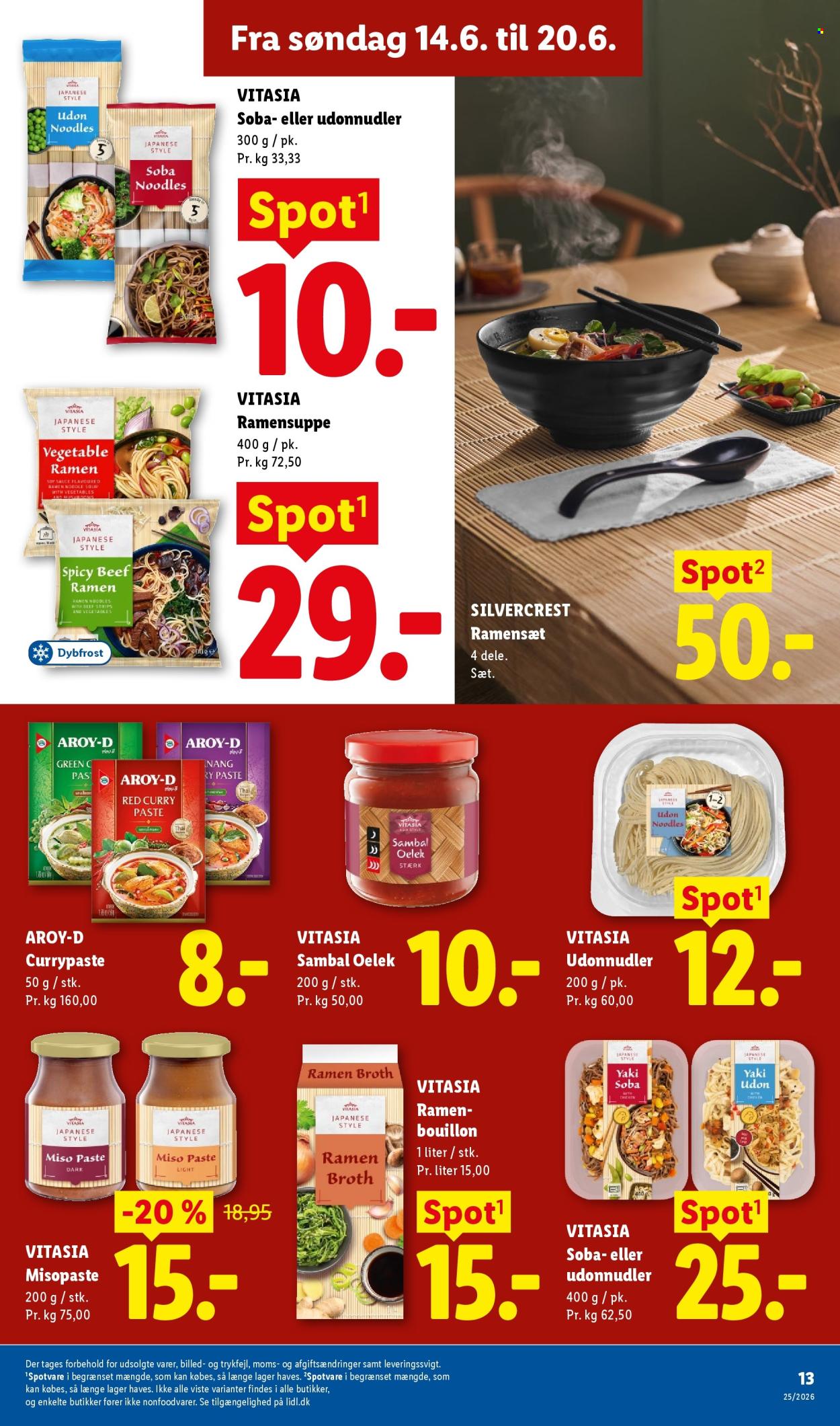 Lidl tilbudsavis  - 14.06.2026 - 20.06.2026. Side 13. Side 13