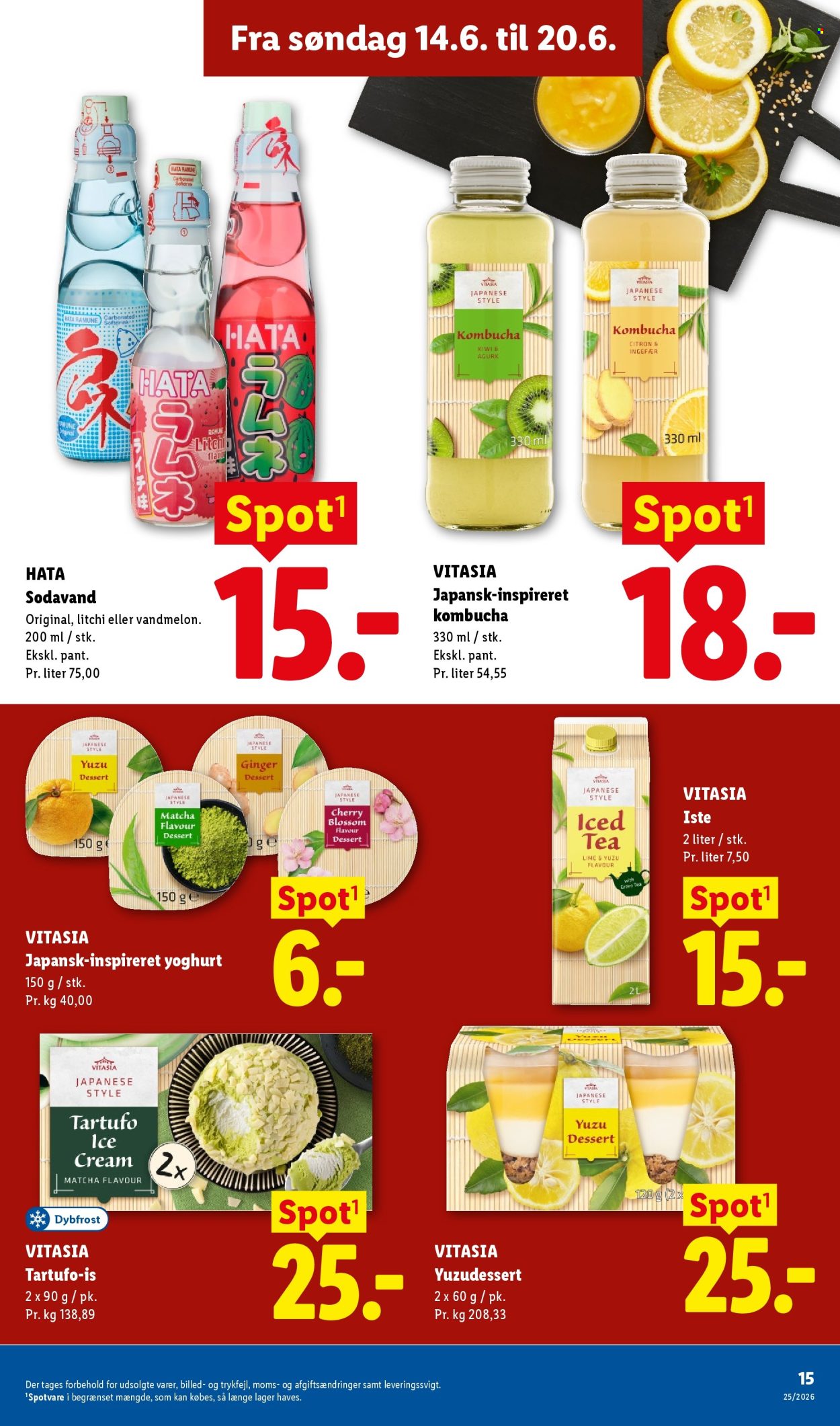 Lidl tilbudsavis  - 14.06.2026 - 20.06.2026. Side 15. Side 15