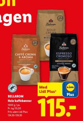 Bellarom Hele kaffebønner