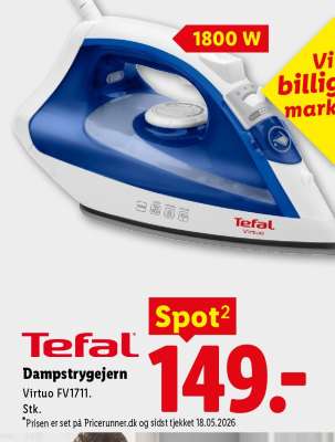 Tefal Dampstrygejern