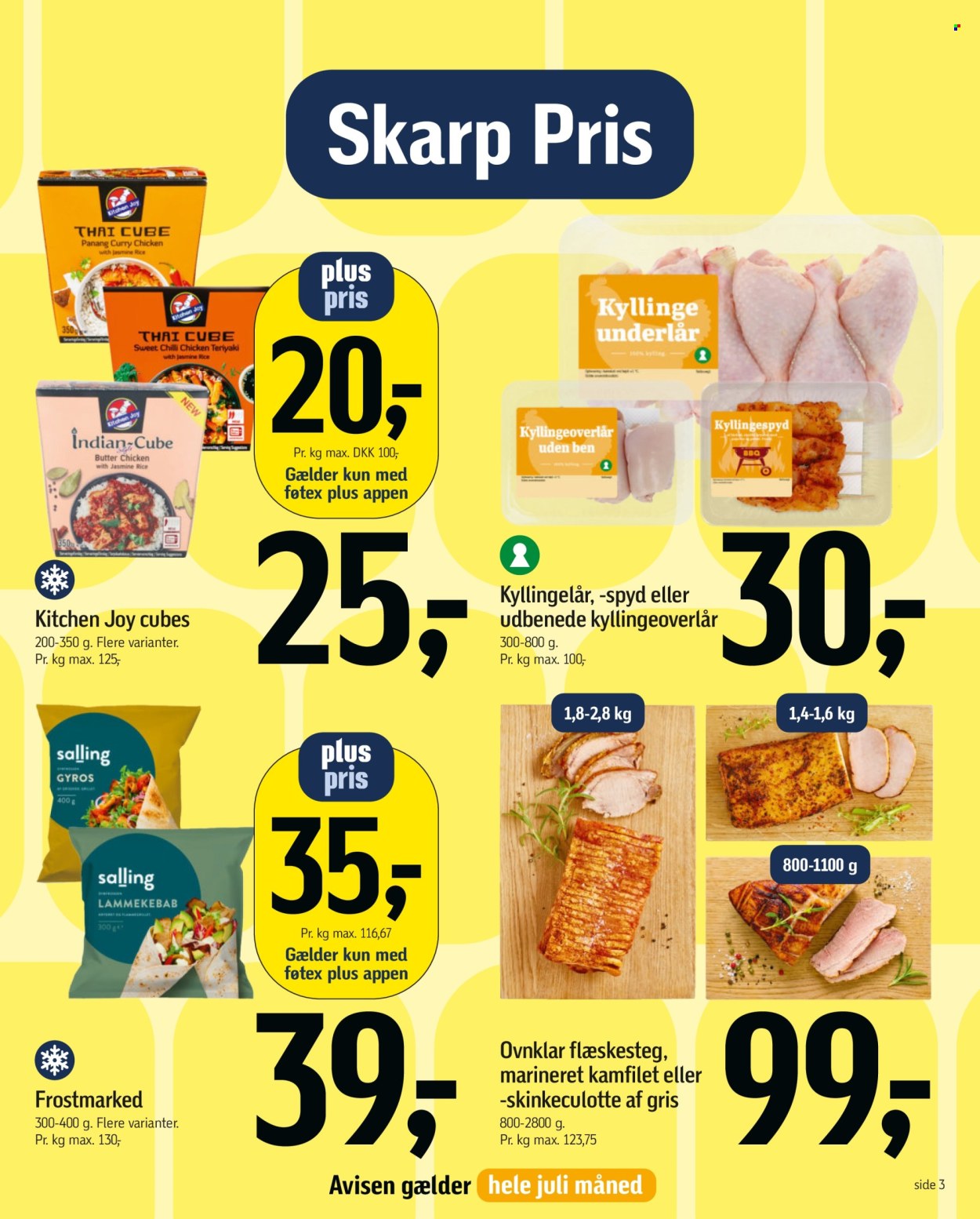 føtex tilbudsavis  - 26.06.2026 - 30.07.2026. Side 3. Side 3
