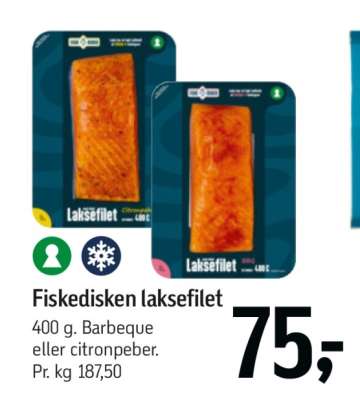 Fiskedisken laksefilet