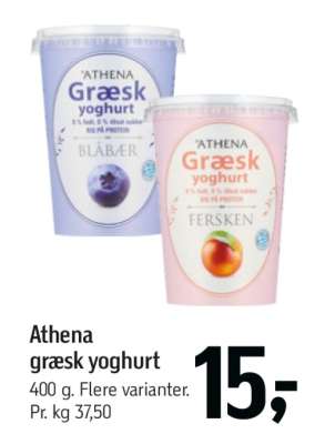 Athena græsk yoghurt