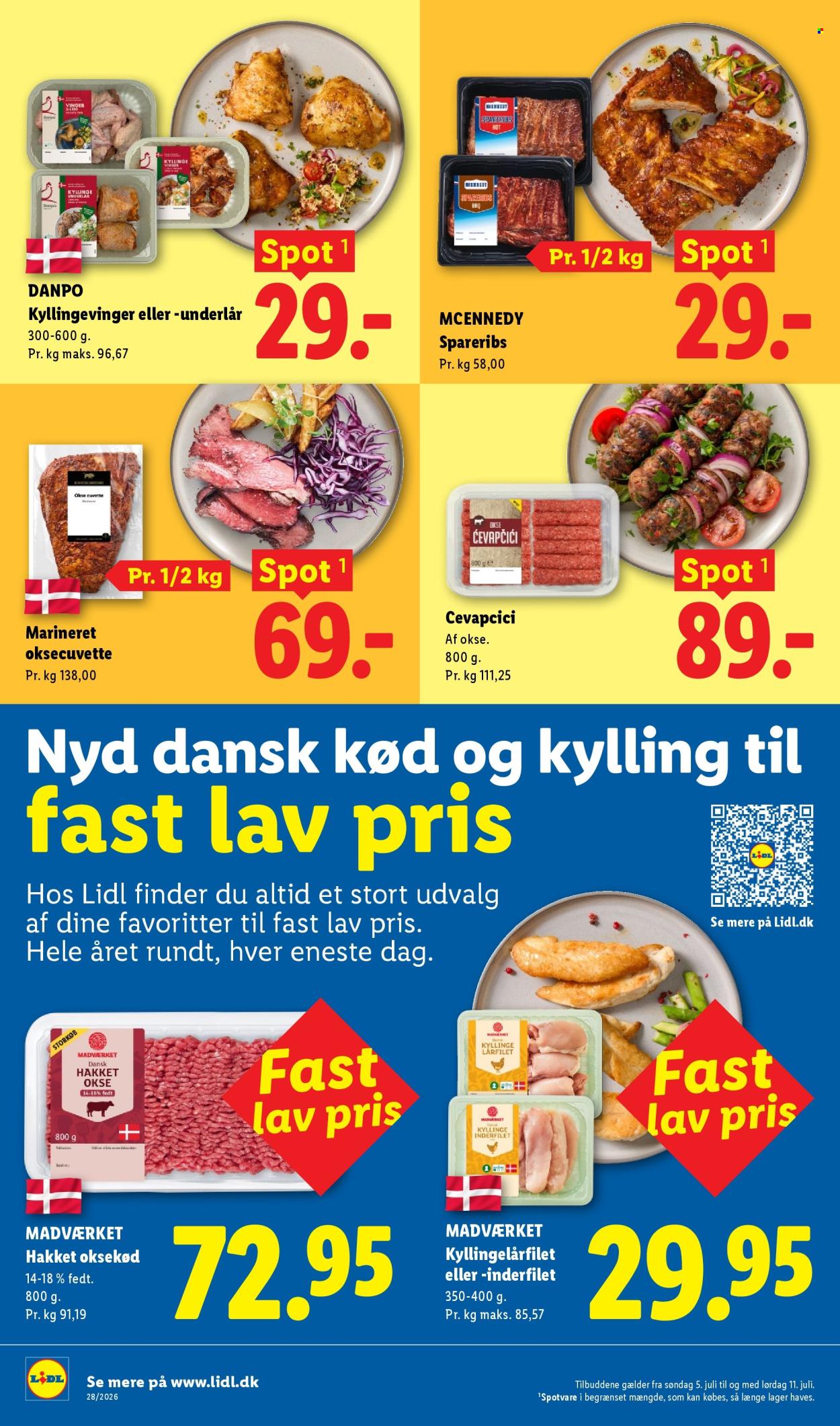 Lidl tilbudsavis  - 05.07.2026 - 11.07.2026. Side 4. Side 4