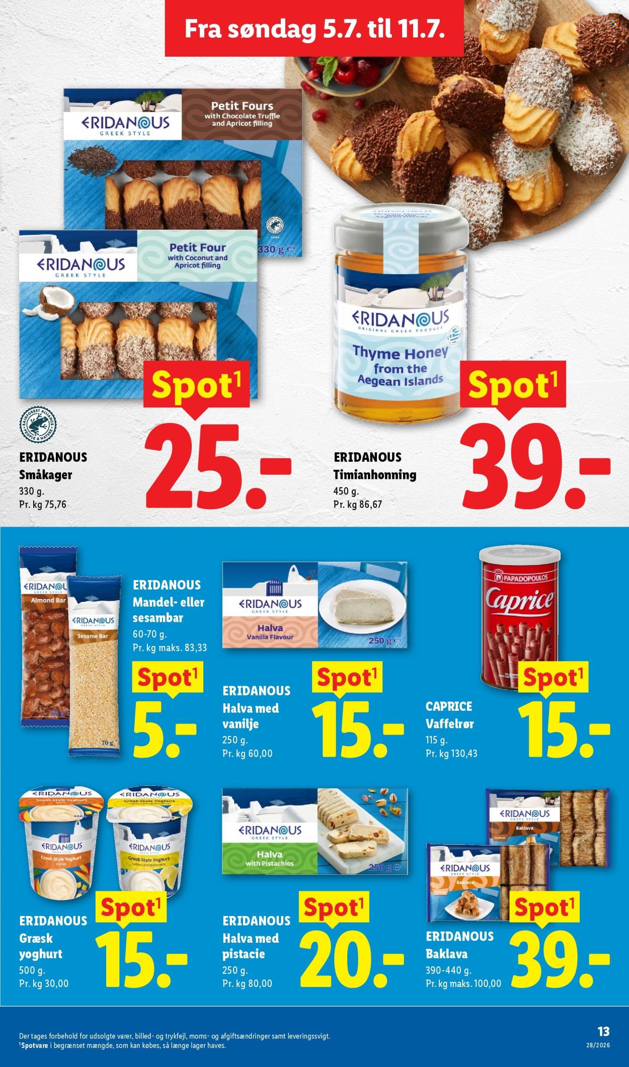 Lidl tilbudsavis  - 05.07.2026 - 11.07.2026. Side 13. Side 13