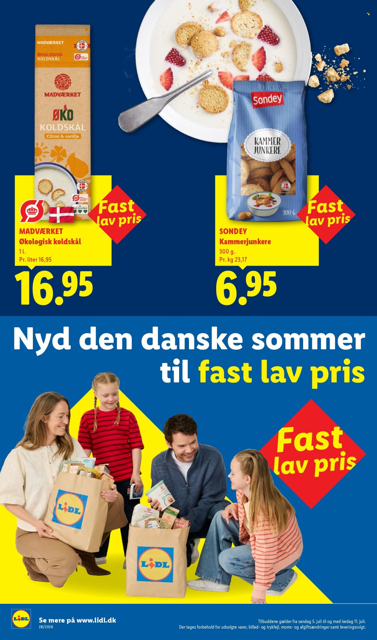 Lidl tilbudsavis  - 05.07.2026 - 11.07.2026. Side 16. Side 16