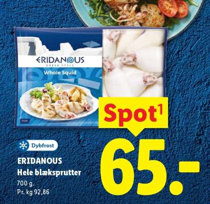 ERIDANOUS Hele blæksprutter