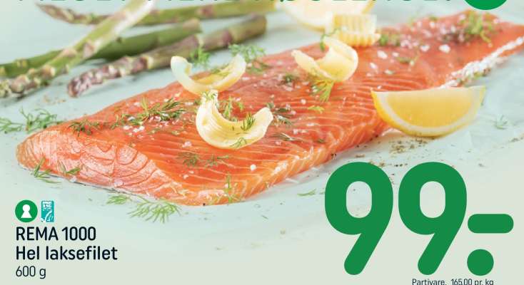 REMA 1000 Hel laksefilet