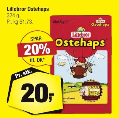 LILLEBROR Ostehaps